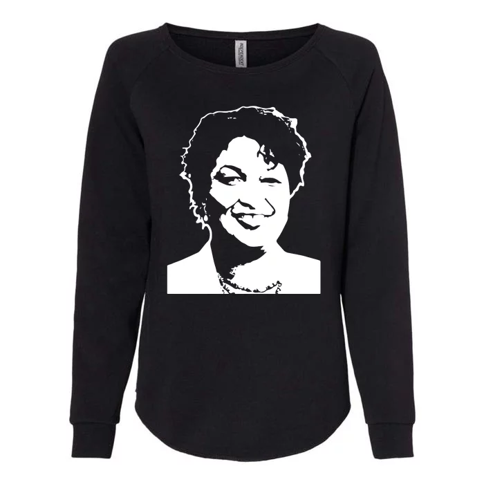 Stacey Abrams Portrait Womens California Wash Sweatshirt