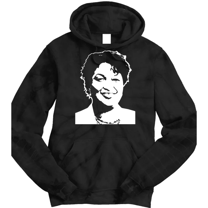 Stacey Abrams Portrait Tie Dye Hoodie