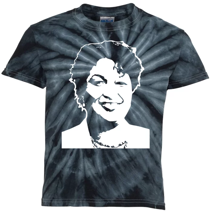 Stacey Abrams Portrait Kids Tie-Dye T-Shirt