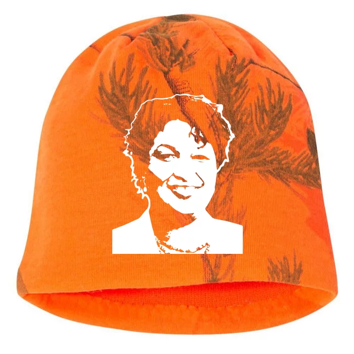 Stacey Abrams Portrait Kati - Camo Knit Beanie