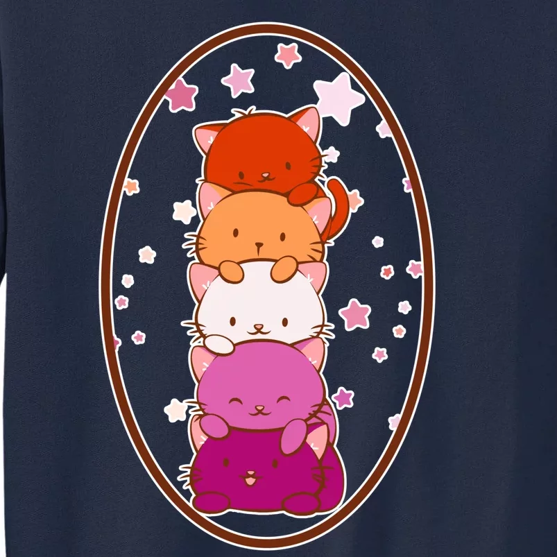 Stack-O-Cats Tall Sweatshirt