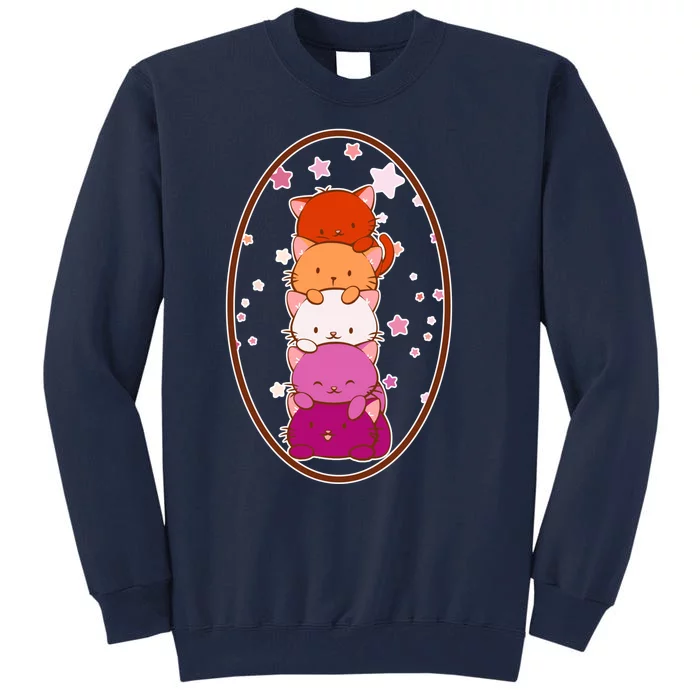 Stack-O-Cats Tall Sweatshirt