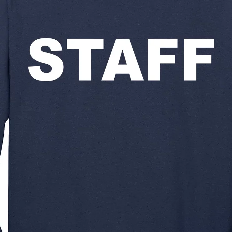 STAFF Employee Tall Long Sleeve T-Shirt