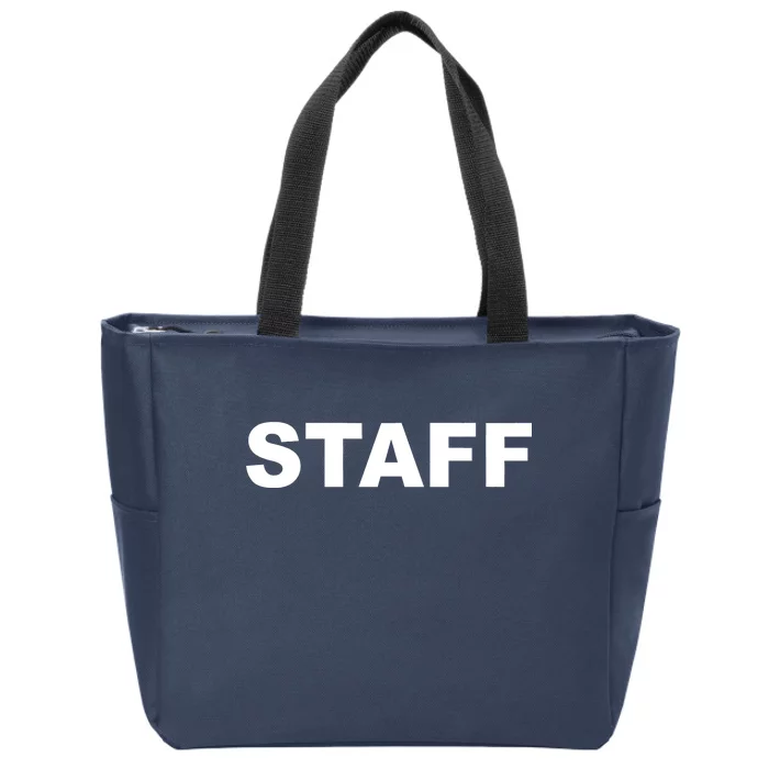 STAFF Employee Zip Tote Bag