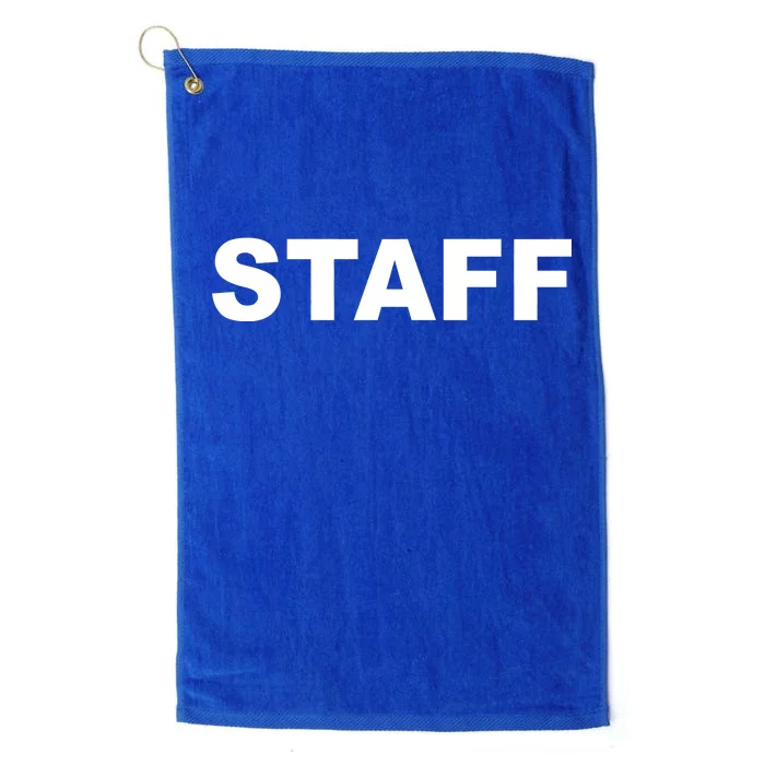 STAFF Employee Platinum Collection Golf Towel