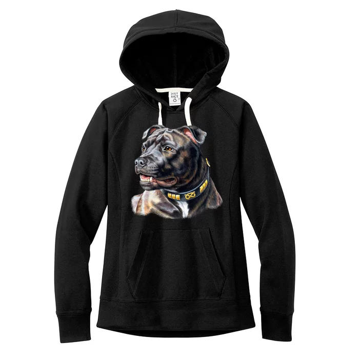 Stafford Bull Terrier Women's Fleece Hoodie