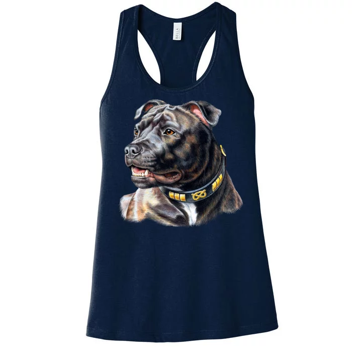 Stafford Bull Terrier Women's Racerback Tank