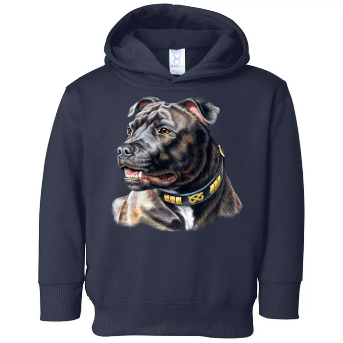 Stafford Bull Terrier Toddler Hoodie