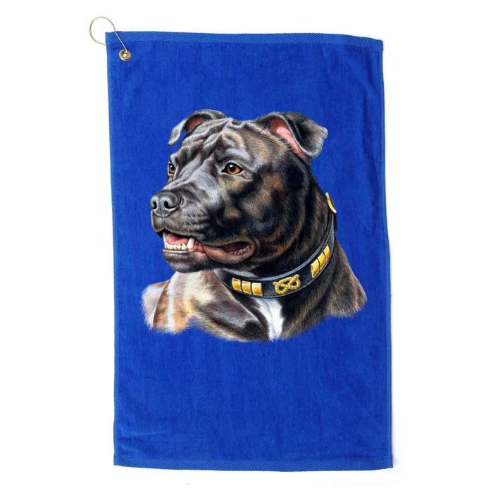 Stafford Bull Terrier Platinum Collection Golf Towel