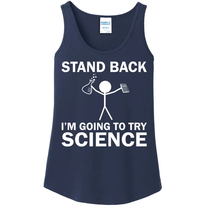 Stand Back I'm Going To Try Science Ladies Essential Tank