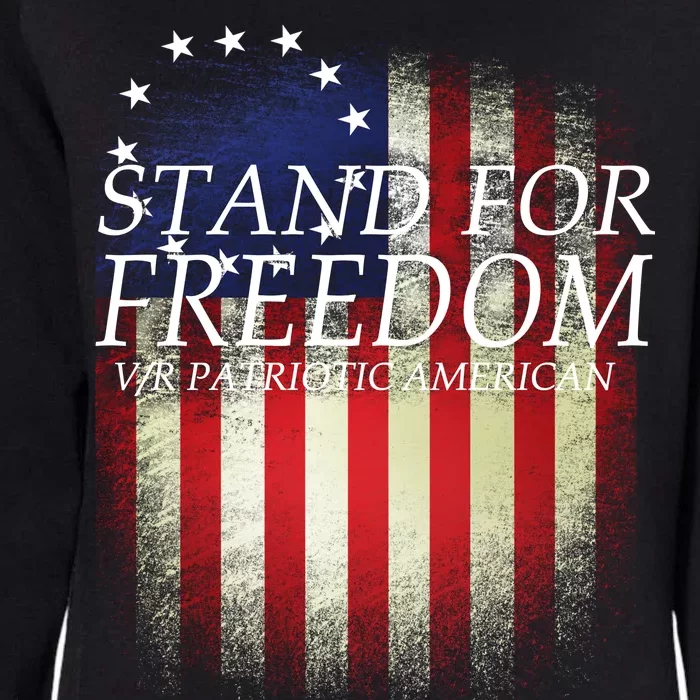 Stand For Freedom Womens California Wash Sweatshirt