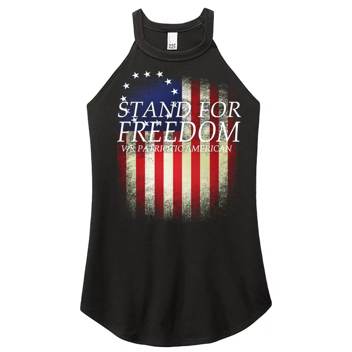 Stand For Freedom Women’s Perfect Tri Rocker Tank