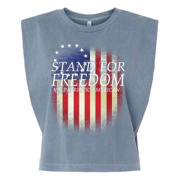 Stand For Freedom Garment-Dyed Women's Muscle Tee