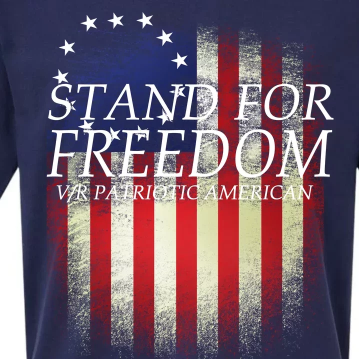 Stand For Freedom Sueded Cloud Jersey T-Shirt