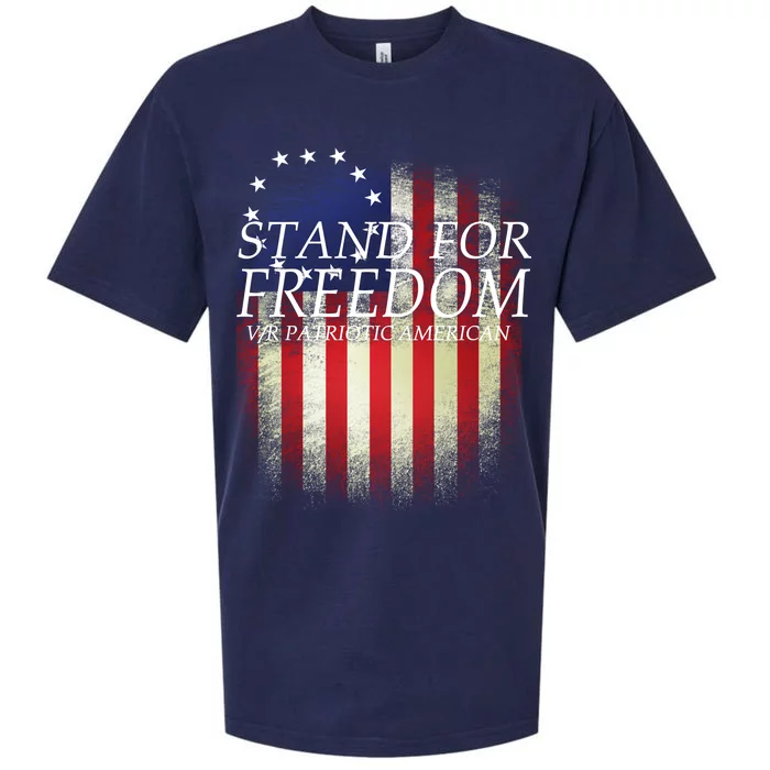 Stand For Freedom Sueded Cloud Jersey T-Shirt