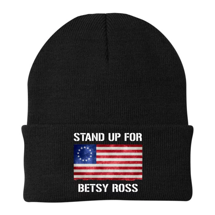 Stand Up For Betsy Ross Knit Cap Winter Beanie