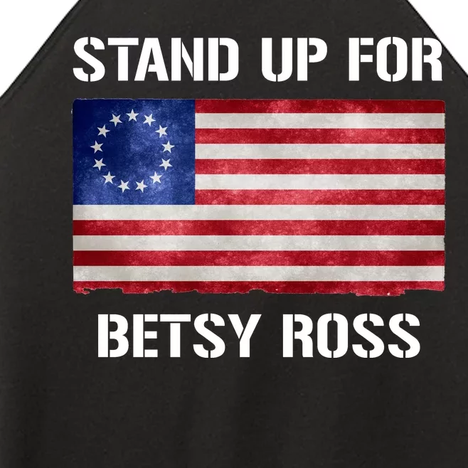 Stand Up For Betsy Ross Women’s Perfect Tri Rocker Tank