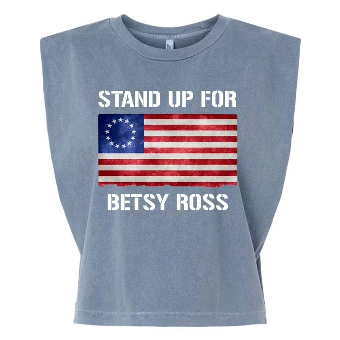 Stand Up For Betsy Ross Garment-Dyed Women's Muscle Tee