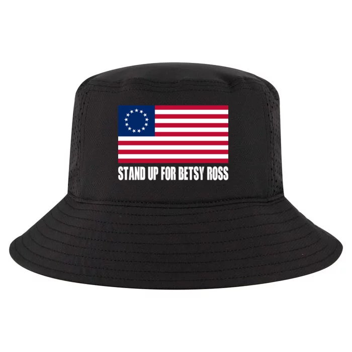 Stand Up For Betsy Ross First American Flag Cool Comfort Performance Bucket Hat