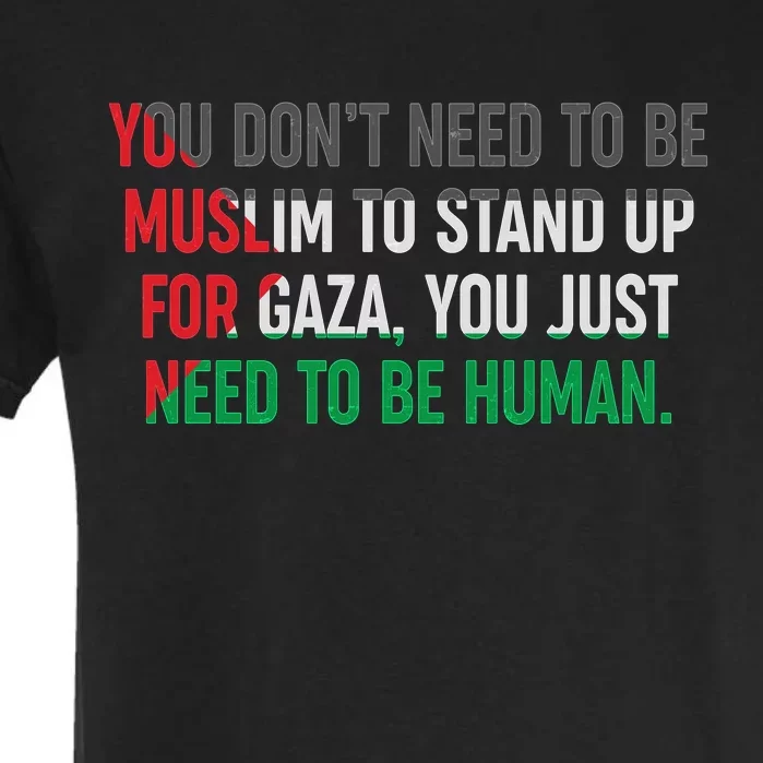 Stand Up For Gaza, Free Palestine Garment-Dyed Heavyweight T-Shirt