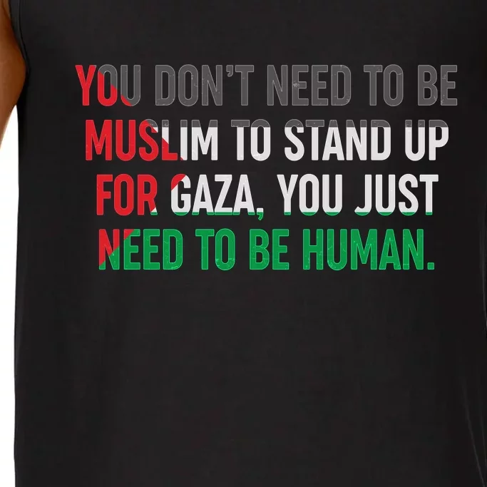 Stand Up For Gaza, Free Palestine Comfort Colors® Tank Top