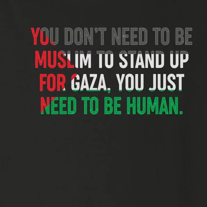 Stand Up For Gaza, Free Palestine Toddler Long Sleeve Shirt