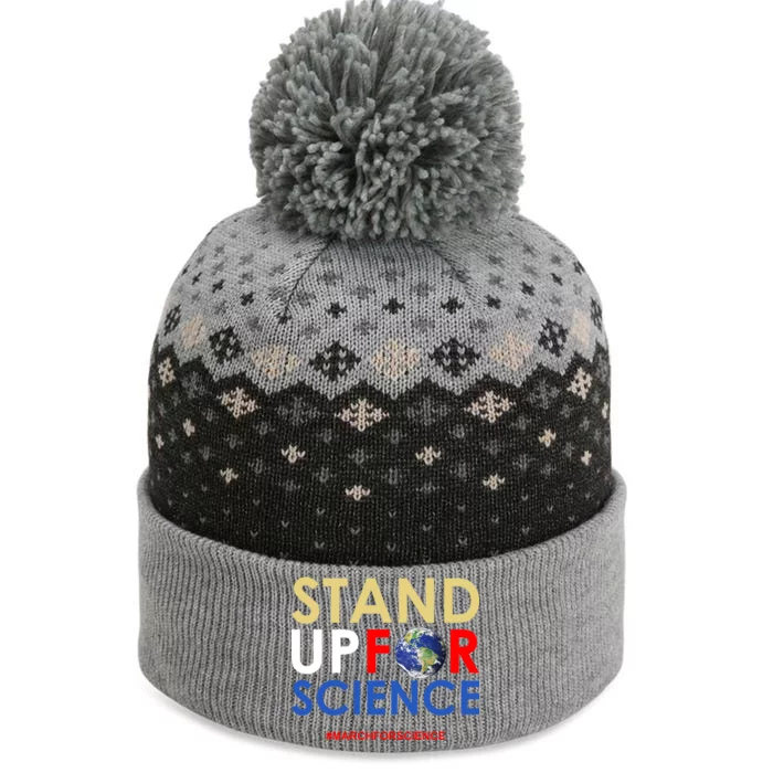 Stand Up For Science March For Science Earth Day The Baniff Cuffed Pom Beanie