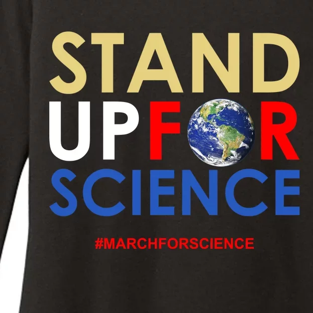 Stand Up For Science March For Science Earth Day Womens CVC Long Sleeve Shirt