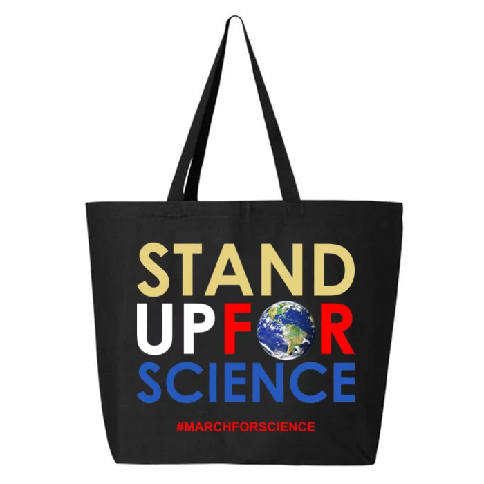 Stand Up For Science March For Science Earth Day 25L Jumbo Tote