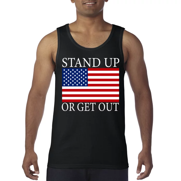 Stand Up Or Get Out Tank Top