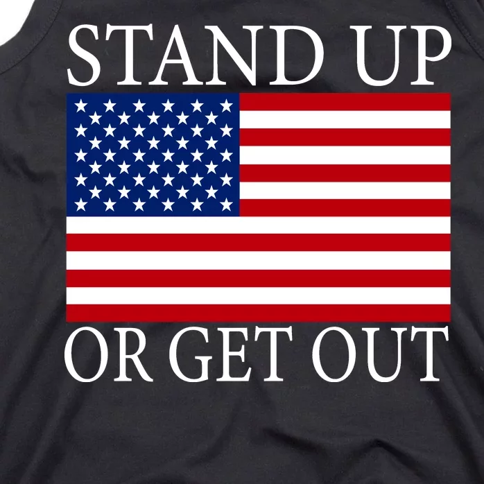 Stand Up Or Get Out Tank Top