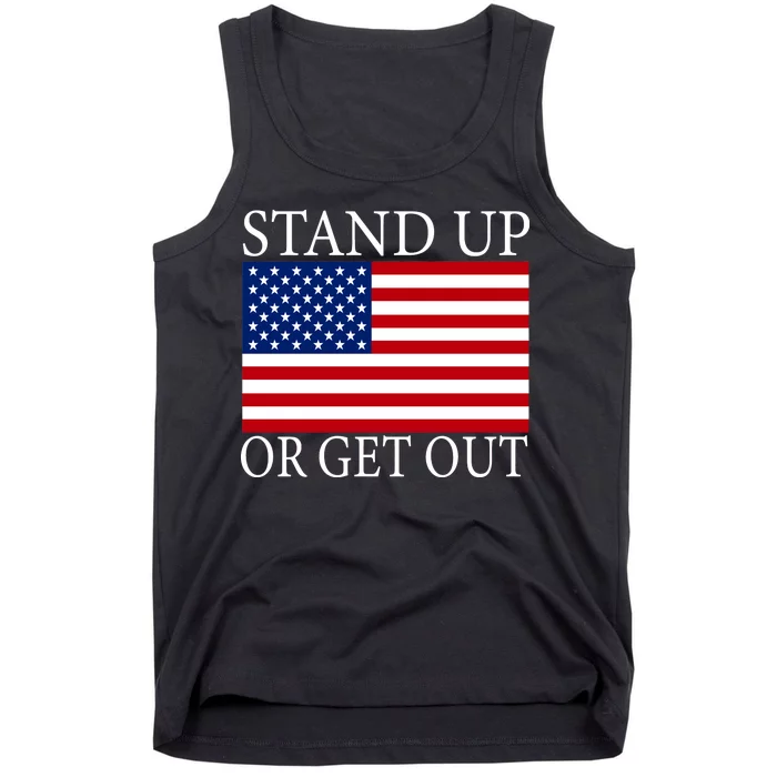 Stand Up Or Get Out Tank Top