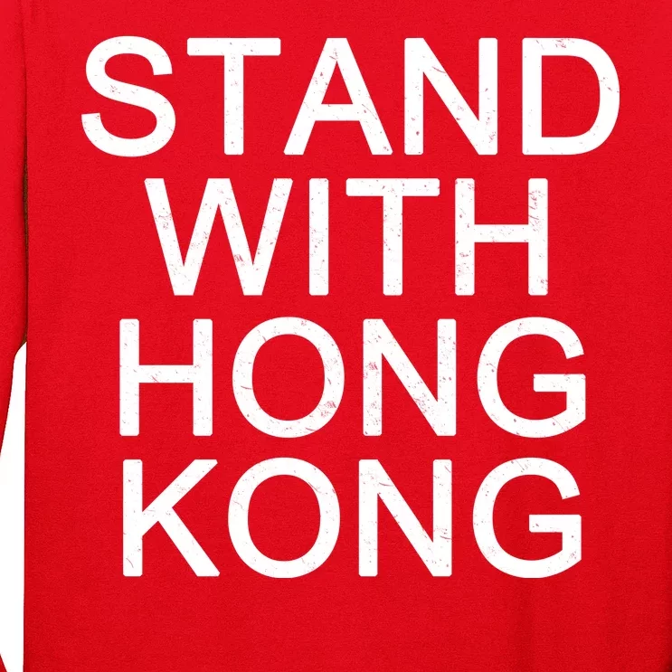 Stand With Hong Kong Long Sleeve Shirt