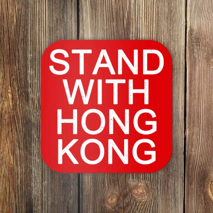 Stand With Hong Kong Coaster