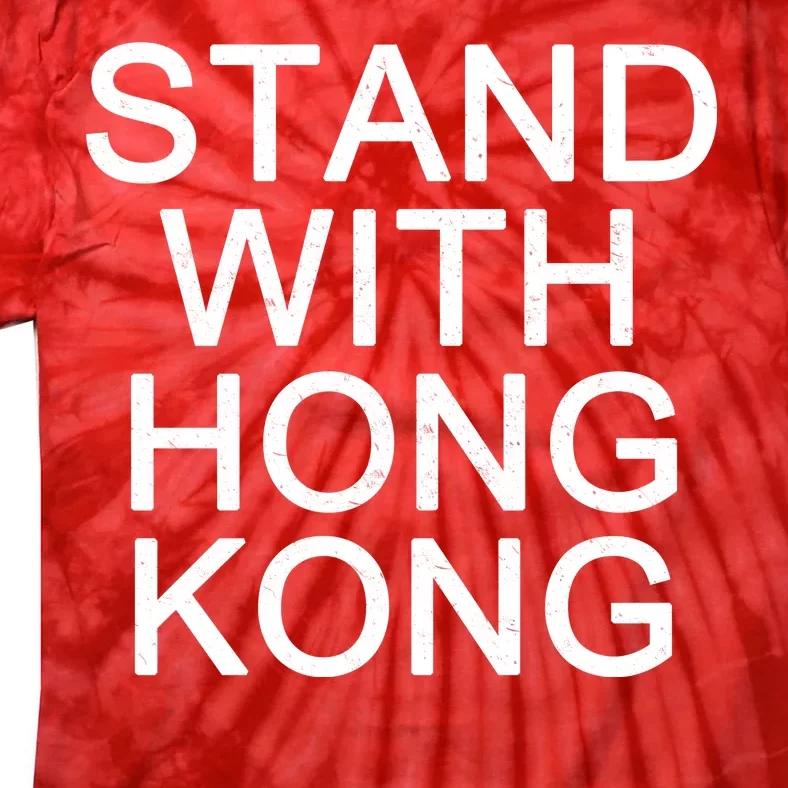 Stand With Hong Kong Tie-Dye T-Shirt