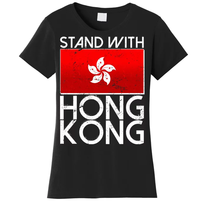 Stand With Hong Kong Pro Democracy Women's T-Shirt