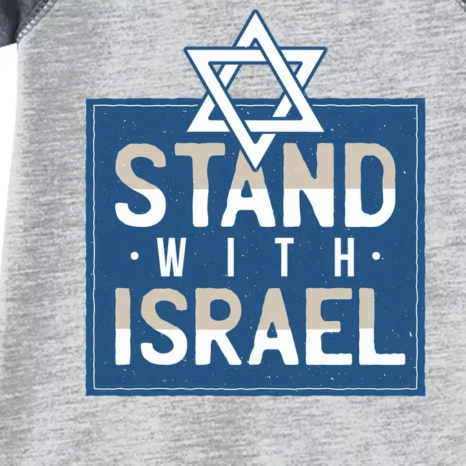 Stand With Israel Infant Baby Jersey Bodysuit