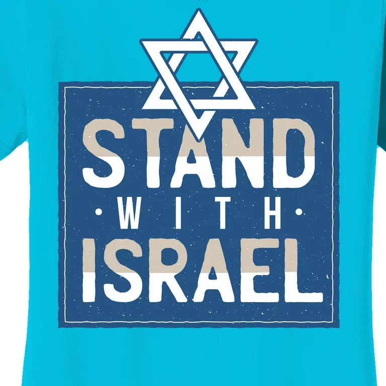 Stand With Israel Women's T-Shirt