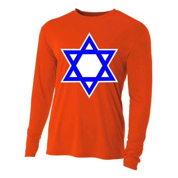 Star of David Cooling Performance Long Sleeve Crew