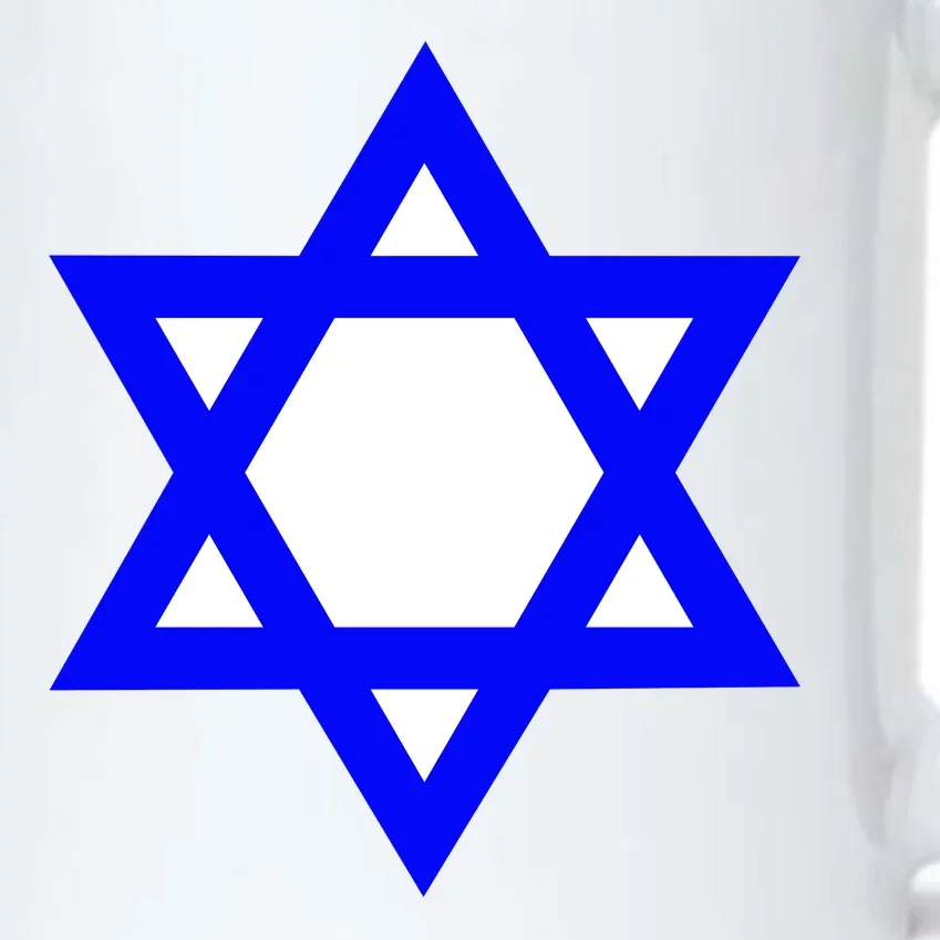 Star of David Black Color Changing Mug