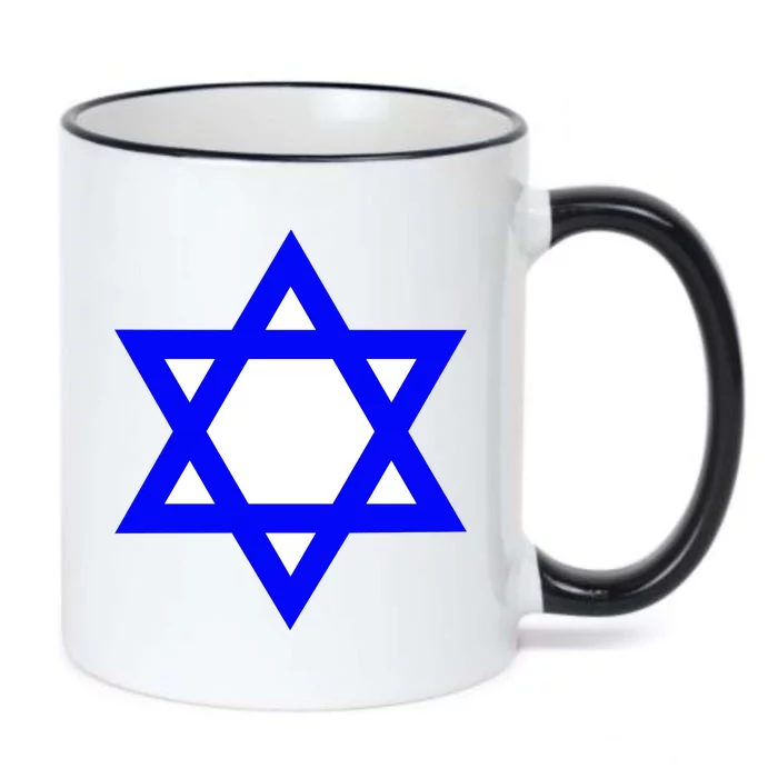 Star of David Black Color Changing Mug