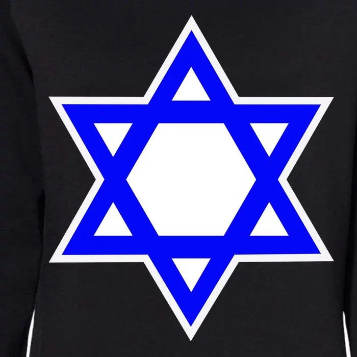 Star of David Womens California Wash Sweatshirt