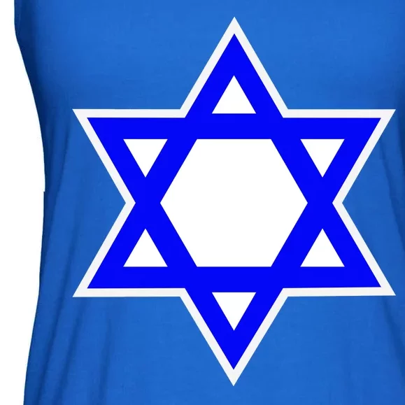 Star of David Ladies Essential Flowy Tank