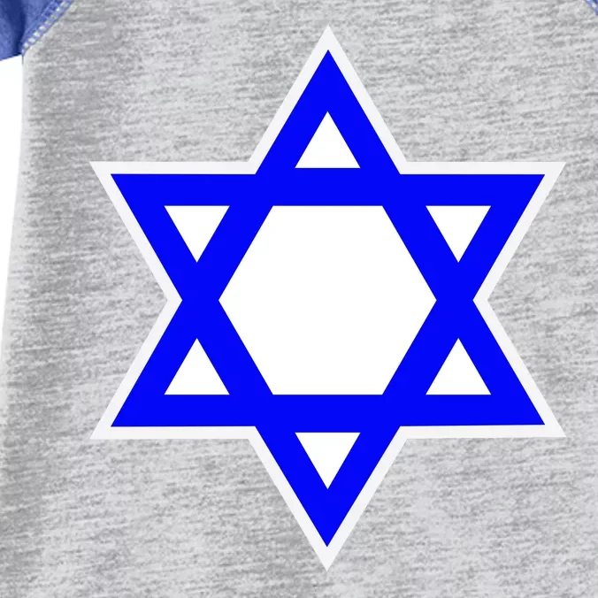 Star of David Infant Baby Jersey Bodysuit