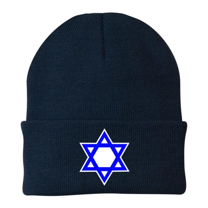 Star of David Knit Cap Winter Beanie