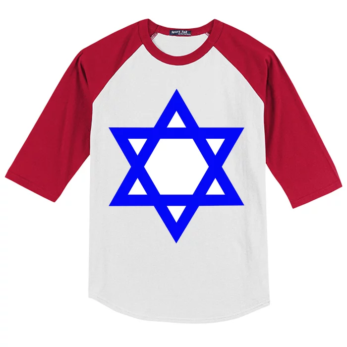 Star of David Kids Colorblock Raglan Jersey