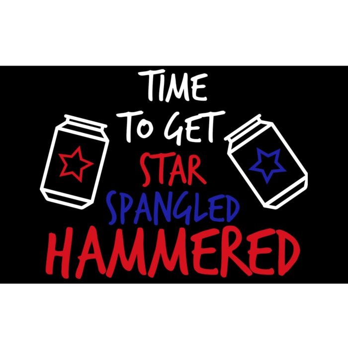 Star Spangled Hammered Bumper Sticker