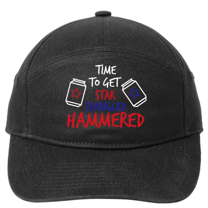 Star Spangled Hammered 7-Panel Snapback Hat