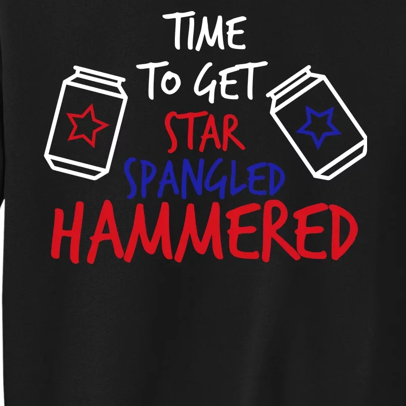 Star Spangled Hammered Tall Sweatshirt