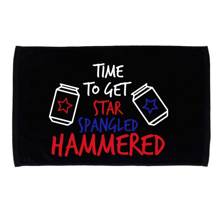 Star Spangled Hammered Microfiber Hand Towel